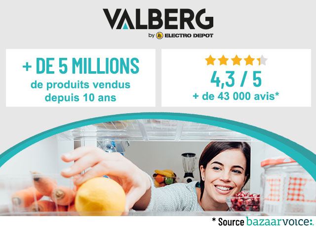 Micro-ondes multifonctions VALBERG MWO 34 CG X343C - Electro Dépôt