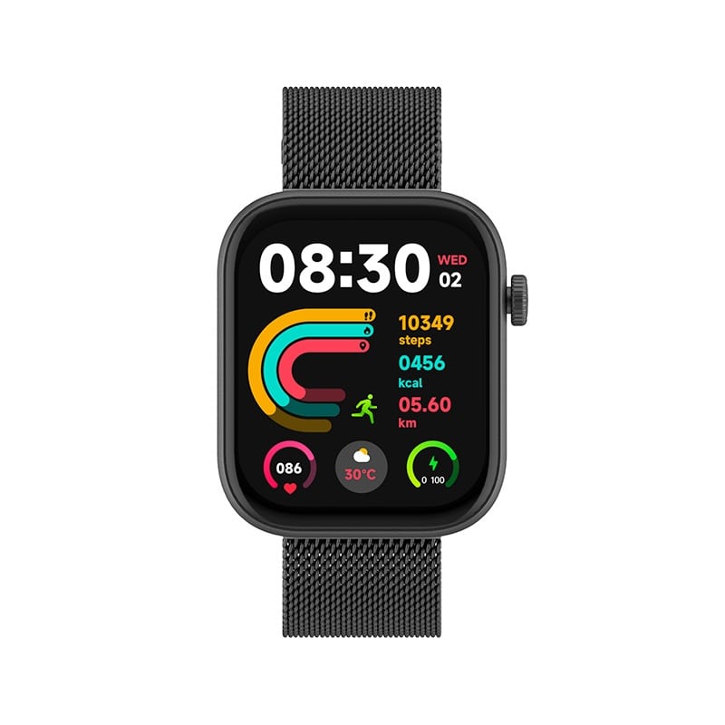 Montre Connectee Abyx Fit Touch 4 Noire