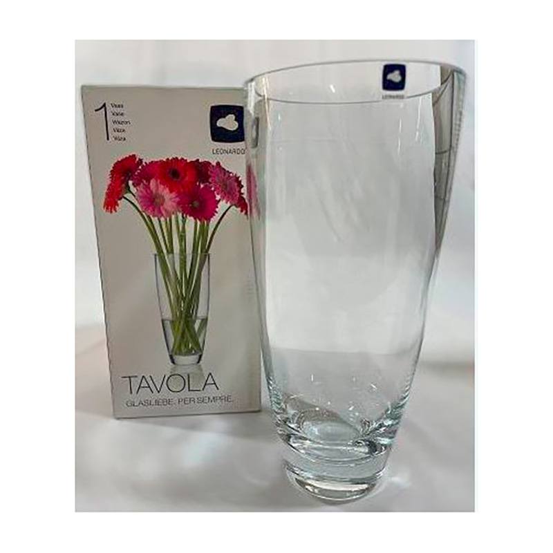 Vase En Verre Leonardo Tavola 24cm