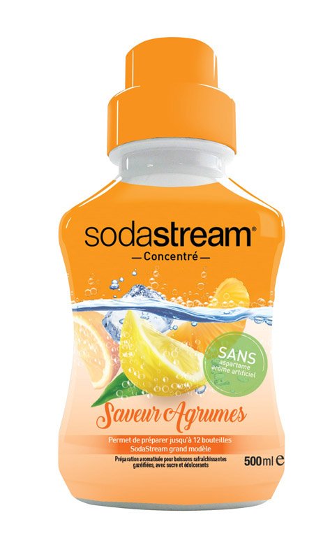 Sodastream Concentré Saveur Grenadine – Pour Boisson Façon Diabolo