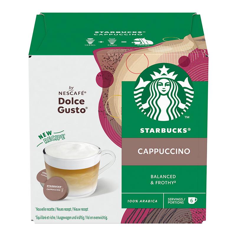 Capsules STARBUCKS® by NESCAFE® Dolce Gusto® Cappuccino x 12 - Electro Dépôt