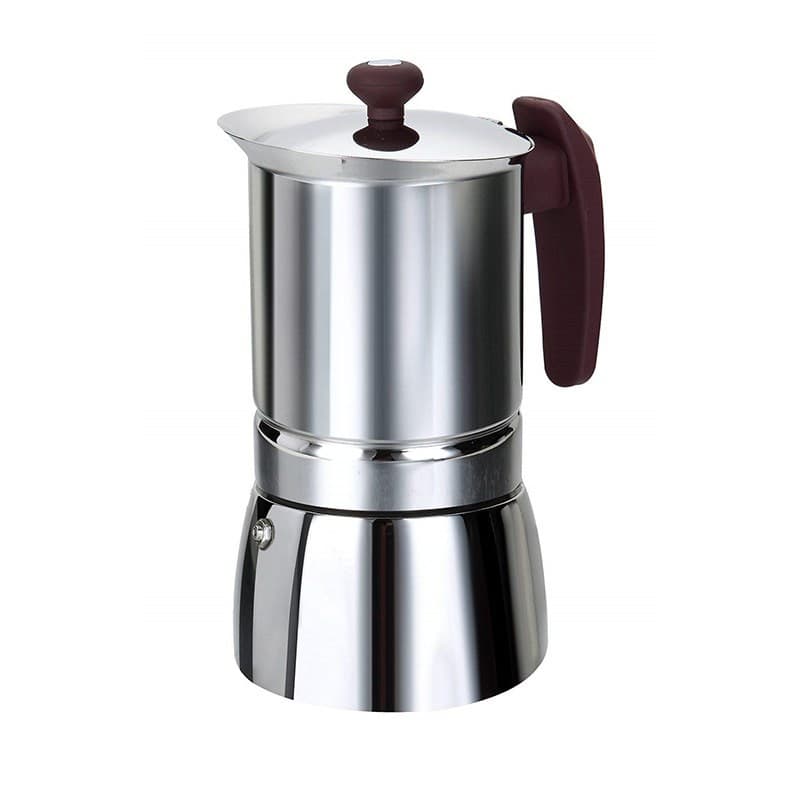Cafetiere Italienne Inox 10 Tasses Tous Feux Dont Induction
