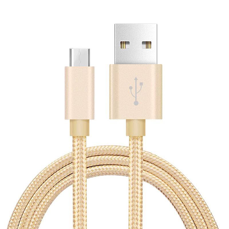 Cable Synchrocharge Micro Usb Edenwood 15 M Or Tresse