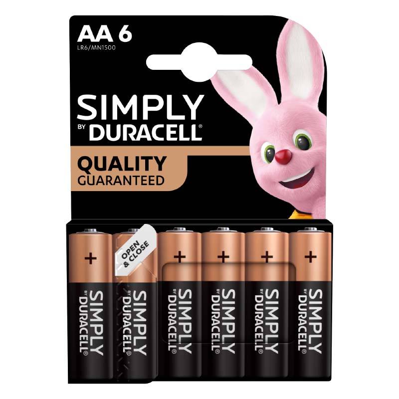 Pile Duracell Pack de 6 piles AA Duracell Optimum, 1,5 V LR06 - DARTY  Guadeloupe