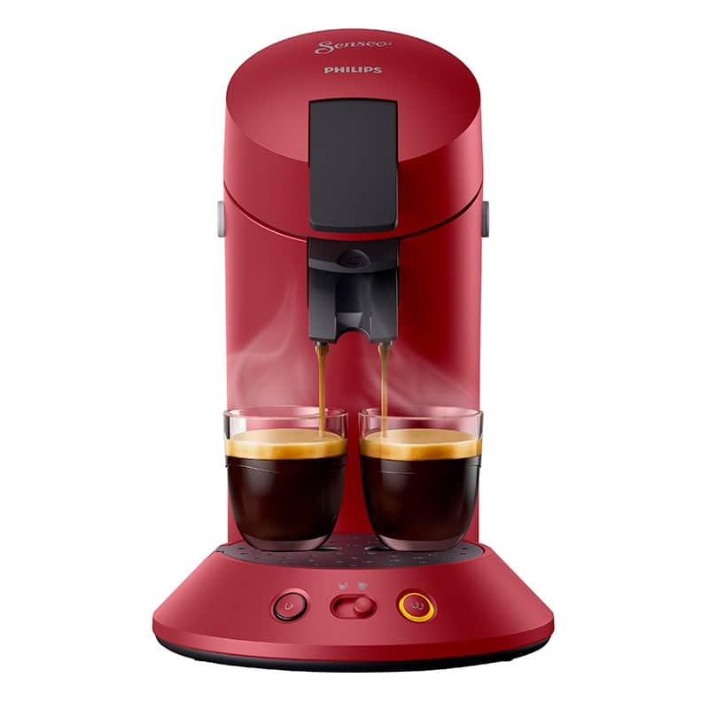 Cafetiere Senseo Csa21091 Rouge Booster Daromes
