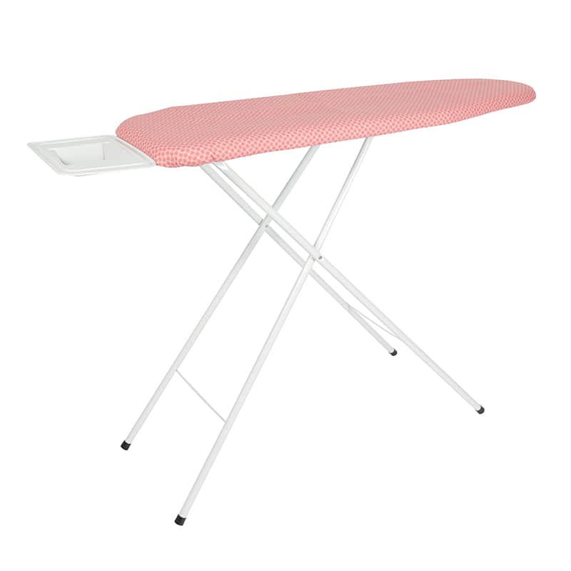 Housse de table à repasser basic pro - modèle s - longueur 112 cm x largeur  33 cm - rose et violet WENKO Pas Cher 