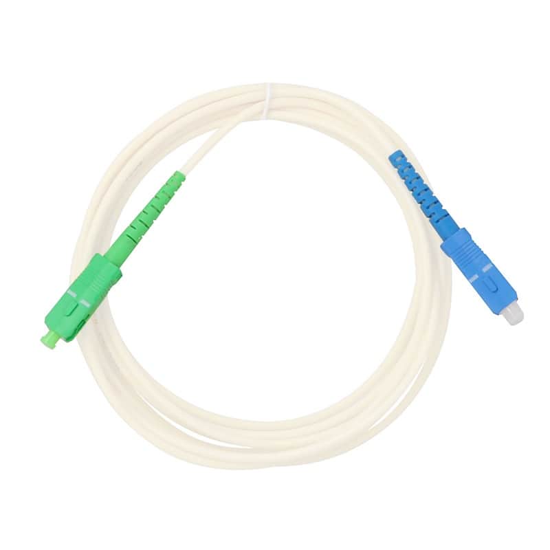 Cordon de raccordement pour fibre optique 3m - Chine Câble fibre optique  ST-SC, fibre optique