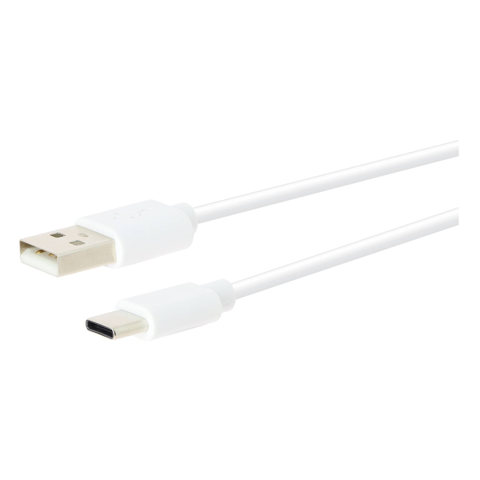 Câble USB-C blanc 1 mètre/3 mm d'épaisseur