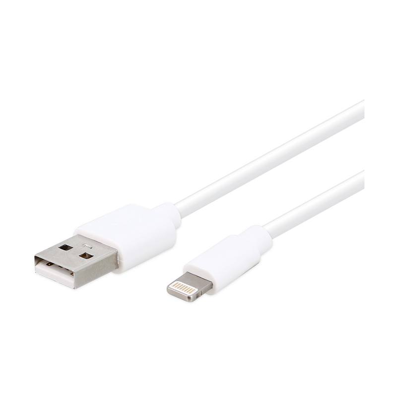 Cable High One 1 Metre Lightning Blanc
