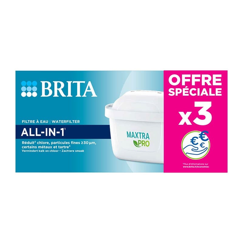 Brita MaxtraPro Filtres à Eau 'Tout-en-1' - 2 filtres