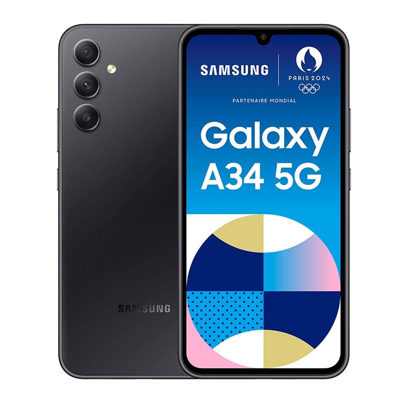 Smartphone Samsung Galaxy A40 64 Go Noir Reconditionne Grade Éco