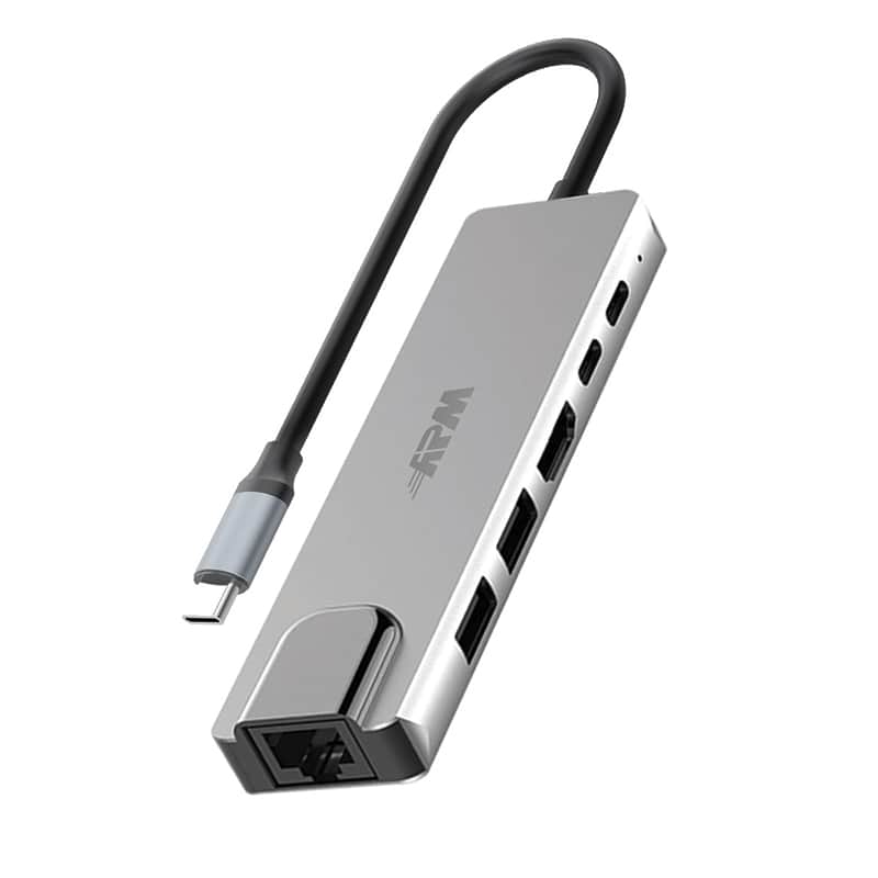 Adaptateur HDMI femelle CONNECTLAND vers USB-C blanc - Electro Dépôt