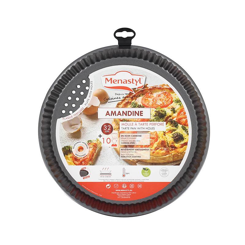 Moule Menastyl Tarte 32cm Perfore