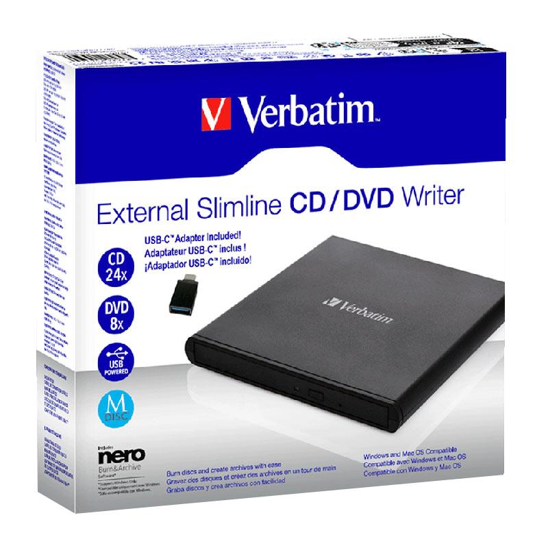 Graveur Verbatim Externe Cd/dvd Usb 2.0