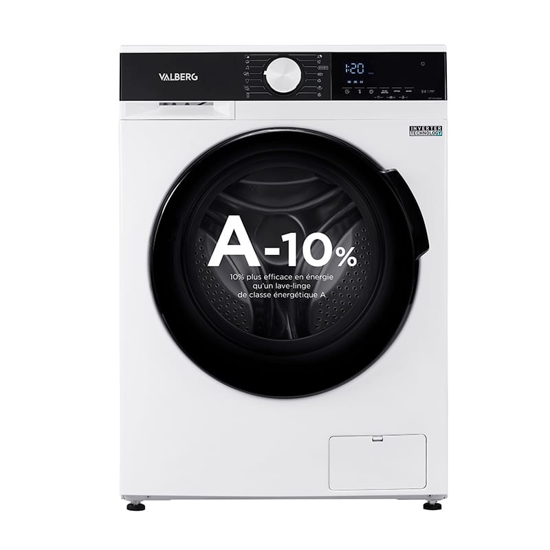 Lave linge Hublot 7 Kg Valberg Wf 714 A 10 W566c