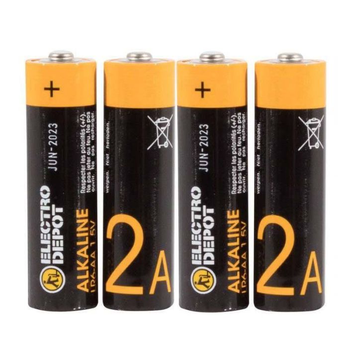 Basics piles rechargeables AA x4 : le meilleur rapport qualité/prix