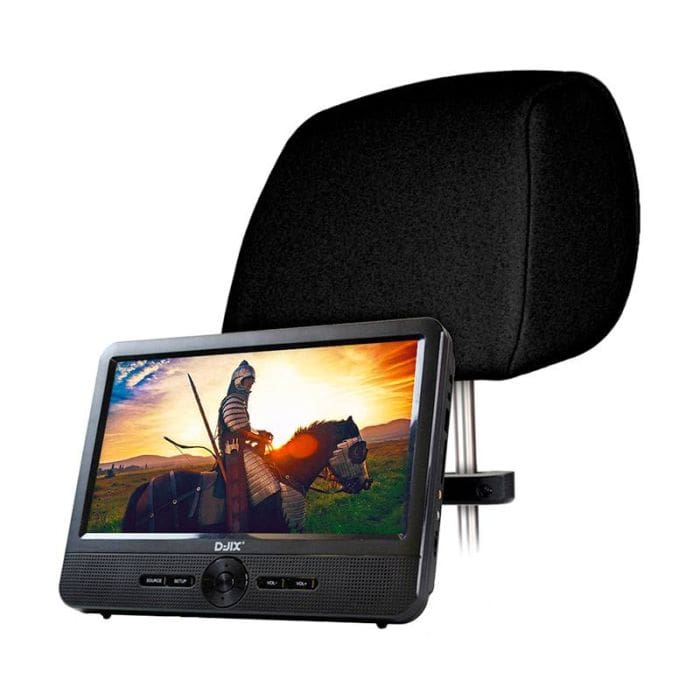Lecteur DVD portable avec écran rotatif PVS 906-20 Noir