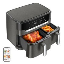 Friteuse à air chaud MOULINEX EZ942HF0 11L double zone