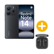 Smartphone XIAOMI Redmi Note 14 5G 256Go Noir + Buds 6 + Coque