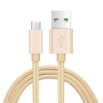 CÂBLE SYNCHRO/CHARGE MICRO USB EDENWOOD 1,5 M OR TRESSE