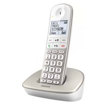 Téléphone fixe sans fil sans répondeur TD 302 Pillow duo blanc