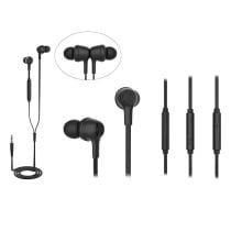 Ryght SALTO - Écouteurs avec micro - intra-auriculaire - filaire - jack  3,5mm - noir - Ecouteurs