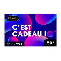 E-carte cadeau ILLICADO d'une valeur de 50 euros