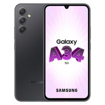 Smartphone SAMSUNG A34 5G 128Go Noir