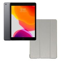 APPLE iPad 7 (2019) 128Go Gris WiFi - Reconditionné Grade ECO + Coque