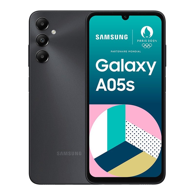 Smartphone SAMSUNG A05S 64Go Noir