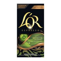 10 capsules L'OR NOISETTE