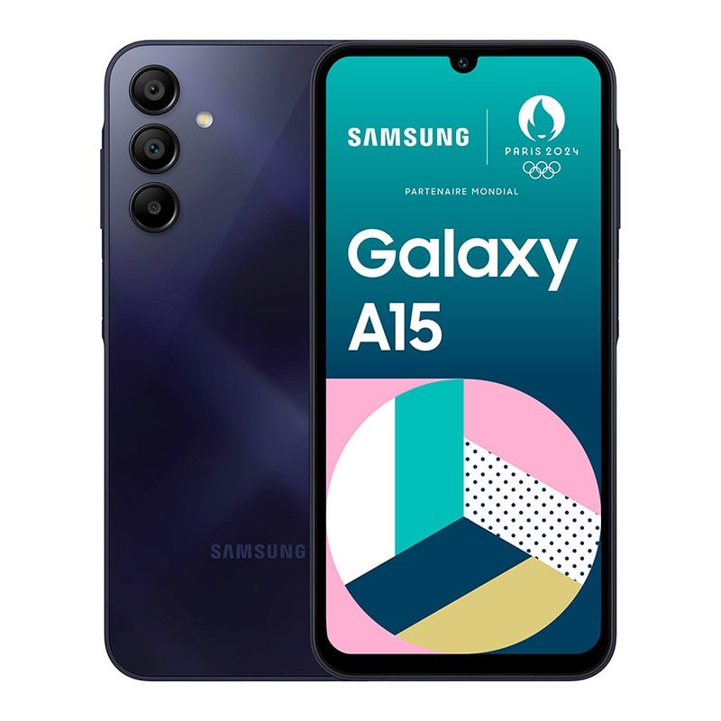 Smartphone SAMSUNG GALAXY  A15 4G 128Go Bleu Nuit