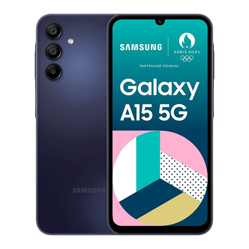 Smartphone SAMSUNG GALAXY A15 5G 128Go Bleu Nuit