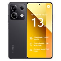 Smartphone XIAOMI Redmi Note 13 5G 256Go Noir + Coque