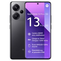 Smartphone XIAOMI Redmi Note 13 Pro+ 256Go Noir