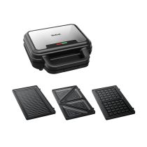 Appareil à croque, gaufres et paninis/grill TEFAL SW383D10