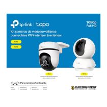 Pack caméra de surveillance TAPO TC40 1080P+ TC 70 1080P