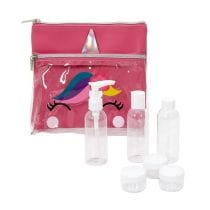 Trousse de voyage avec flacons