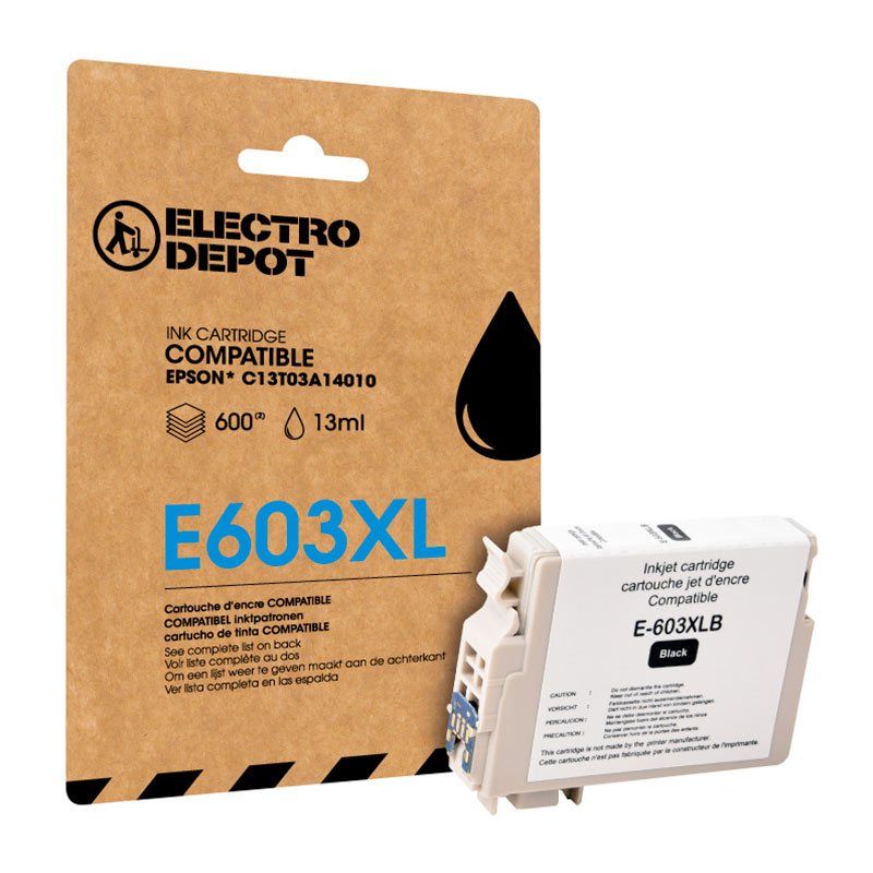 Cartouche D Encre Electro Depot Compatible Epson E Noir Xl Etoile De Mer Electro D P T