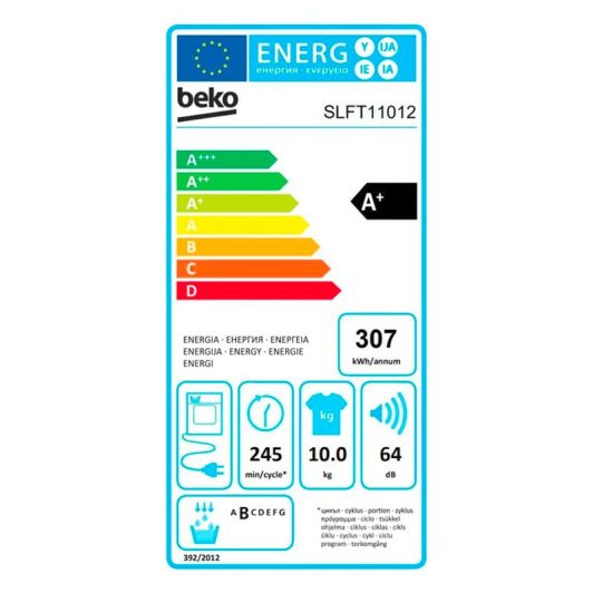 Sèche-linge pompe à chaleur BEKO SLFT11012