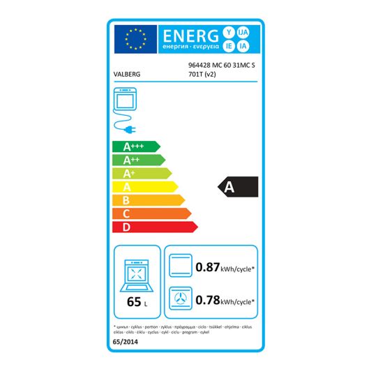 Cuisinière mixte VALBERG MC 60 31MC S 701T