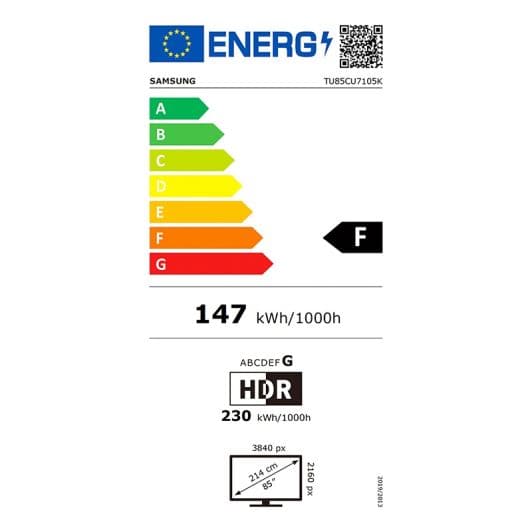 TV UHD 4K 85