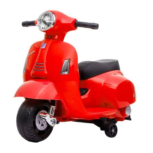 Scooter mini Vespa pour enfant rouge