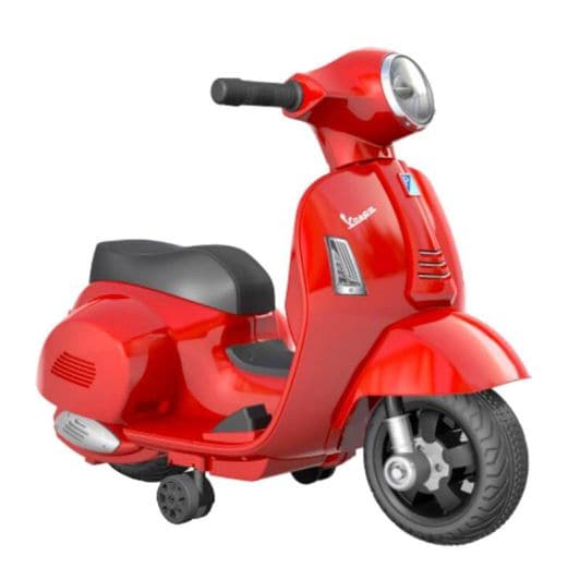 Scooter mini Vespa pour enfant rouge