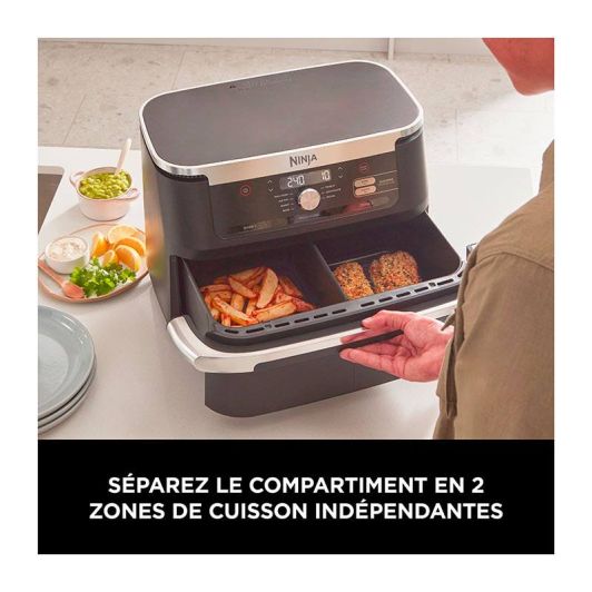 Friteuse à air chaud multifonctions NINJA Foodi Flex 10,4 L AF500EU