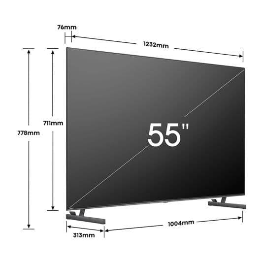 TV Mini-LED 55'' HISENSE 55U6NQ