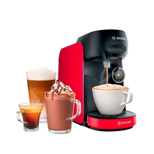 Cafetière TASSIMO BOSCH TAS16B3 finesse rouge