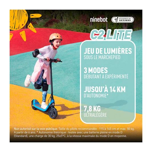 Trottinette électrique pour enfant NINEBOT by Segway C2 Lite 