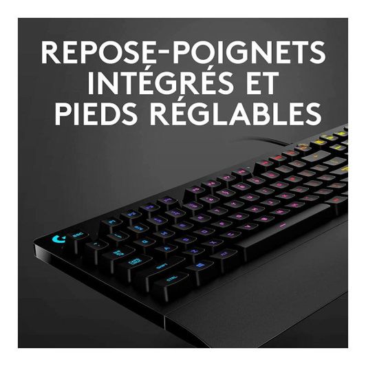 Clavier gamer LOGITECH G213 PRODIGY mécanique