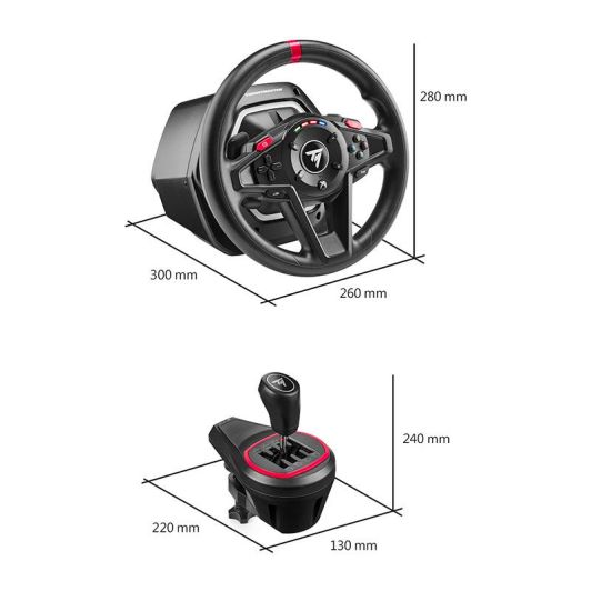 Volant THRUSTMASTER T128 + levier vitesse